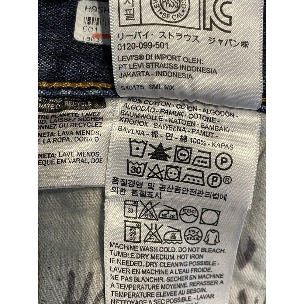 Levi's 501 Button Fly‎ jeans 36x32 - Picture 10 of 13